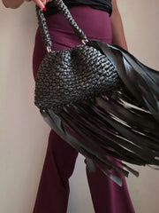 Mane Military Green- Fringe Bag