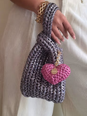 Lil Heart Lilac - Bag Charm