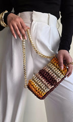 Ripple Orange - Shoulder Bag