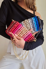 Ripple Red - Shoulder Bag