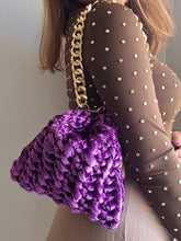 Shell Amethyst - Velvet Bag