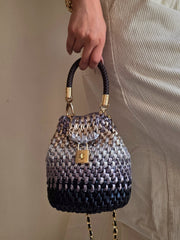 Pyramid Bucket Bag - Mono