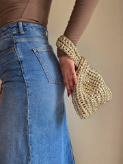 Toffee Champagne - Potli Bag