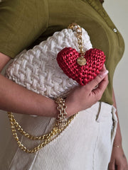 Lil Heart Red - Bag Charm