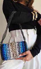 Ripple Blue - Shoulder Bag