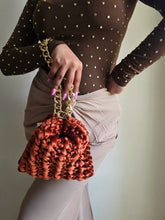 Shell Terracota - Velvet Bag