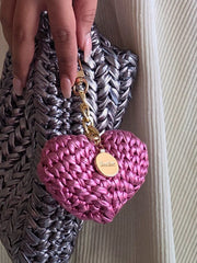 Lil Heart Lilac - Bag Charm