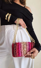 Ripple Red - Shoulder Bag