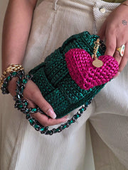 Cassette Emerald - Crossbody Bag