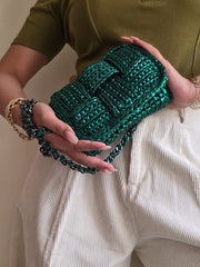 Cassette Emerald - Crossbody Bag