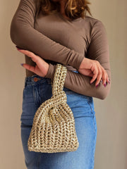 Toffee Champagne - Potli Bag