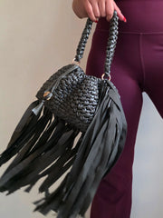 Mane Military Green- Fringe Bag