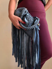 Mane Deep Teal - Fringe Bag