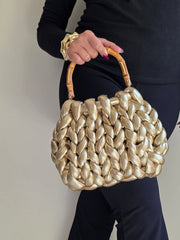 Bubble Champagne- Hand Bag