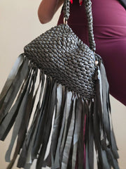 Mane Military Green- Fringe Bag