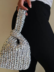 Toffee Silver - Potli Bag