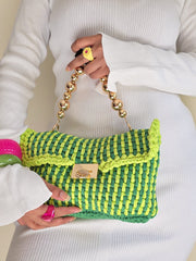 Loaf Forest Green & Neon Green - Crossbody Bag