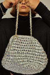 Cloud Silver - Clutch Bag