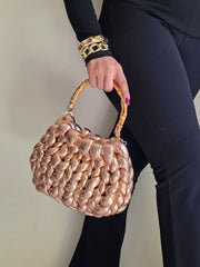 Bubble Rose Gold - Hand Bag