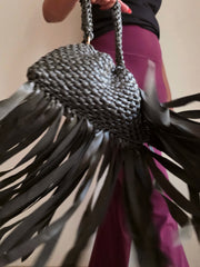 Mane Military Green- Fringe Bag