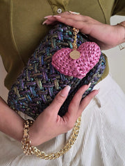 Lil Heart Lilac - Bag Charm