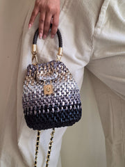 Pyramid Bucket Bag - Mono