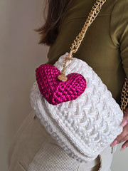 Lil Heart Fusia - Bag Charm