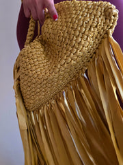 Mane Ochre - Fringe Bag